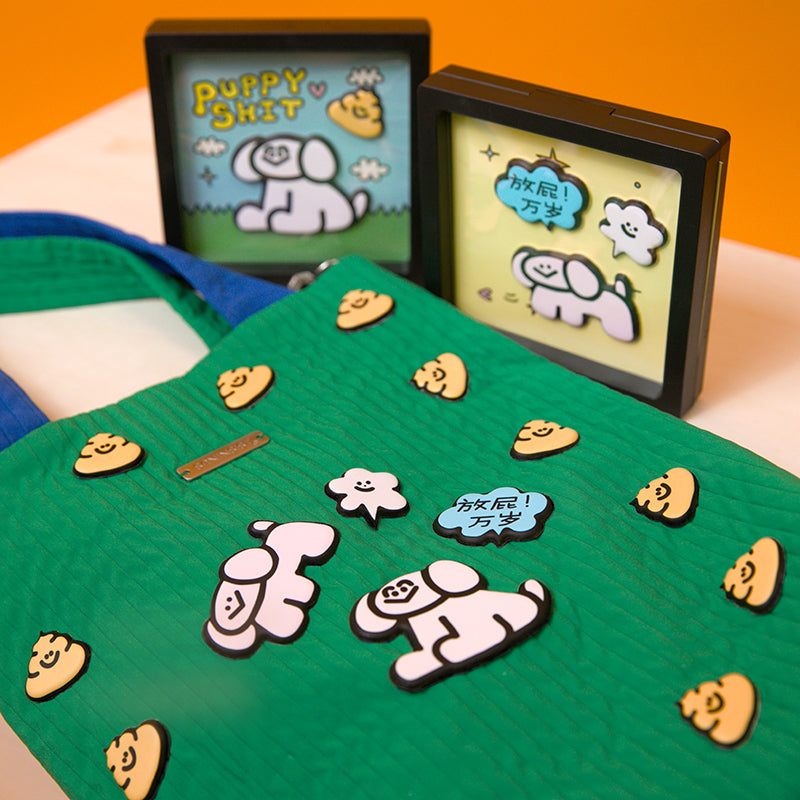 SHANLE LAB-Dirty Monkey AW Series-PIPI Sticker&CHEWY Sticker