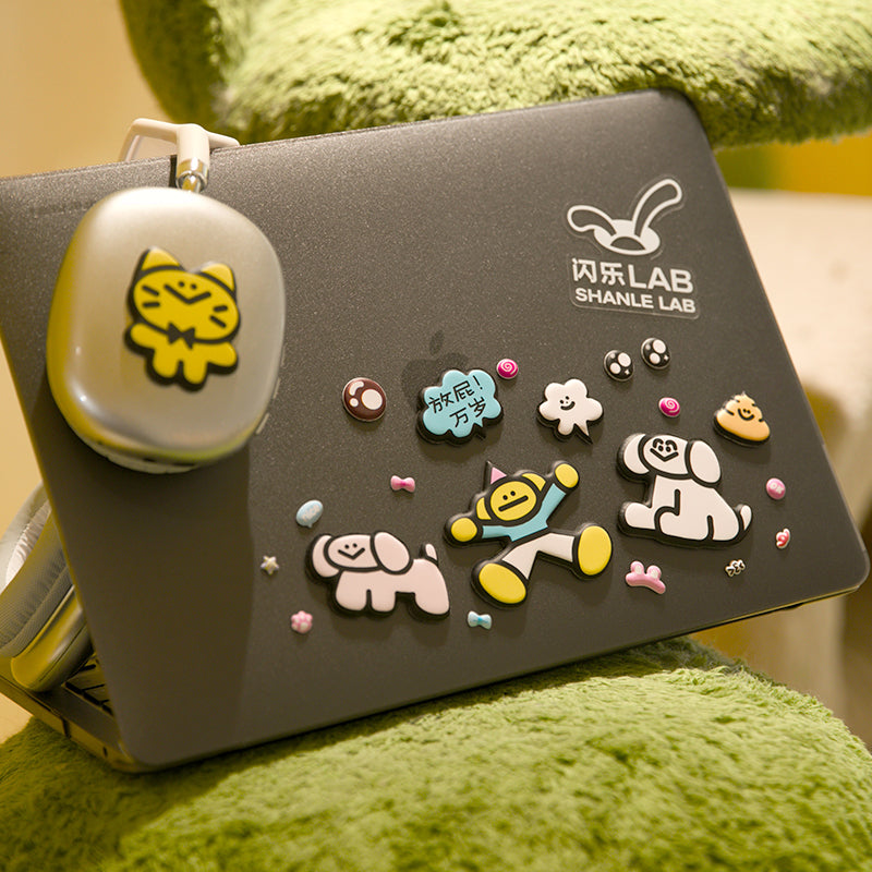 SHANLE LAB-Dirty Monkey AW Series-PIPI Sticker&CHEWY Sticker