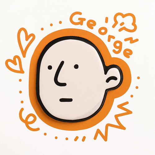 SHANLE LAB-Artist AW Series-George-CHEWY Sticker