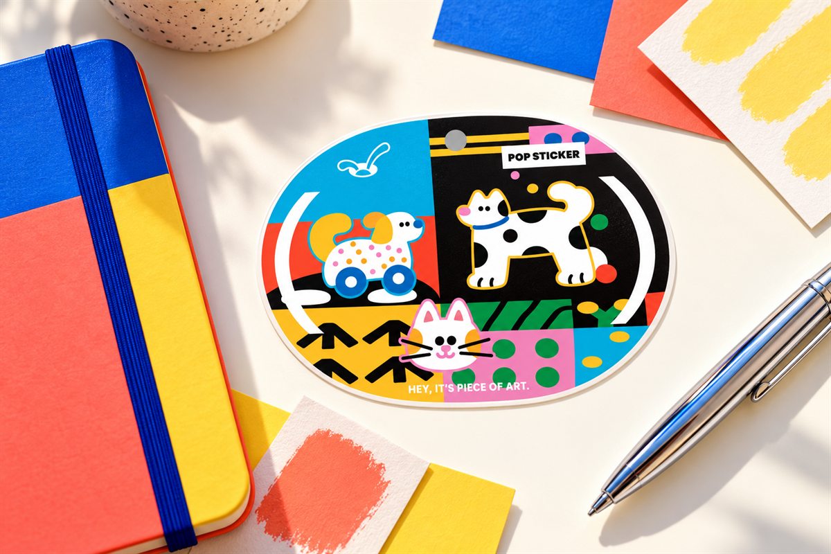 Pet Stickers, Meet the Bag-Charm Mood — SHANLE LAB cover image