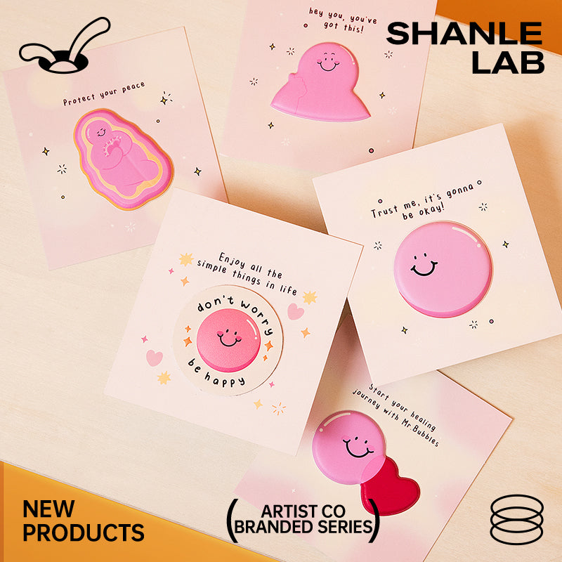 SHANLE LAB-Artist AW Series-Mr.Bubbles CHEWY Sticker&PIPI Sticker