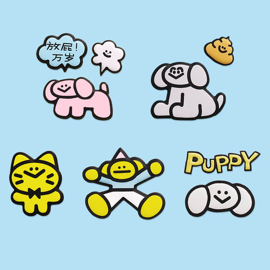 SHANLE LAB-Dirty Monkey AW Series-PIPI Sticker&CHEWY Sticker