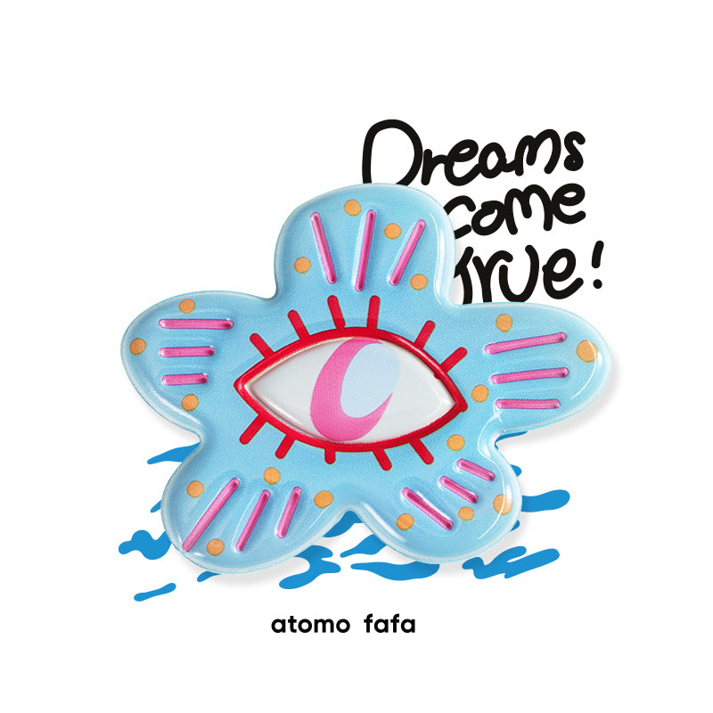 SHANLE LAB-Artist AW Series-Atomo fafa-CHEWY STicker